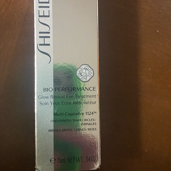 SHISEIDO BIO PERFORMANCE GLOW REVIVAL EYE TREATMENT NIB 15mL - Picture 2 of 3